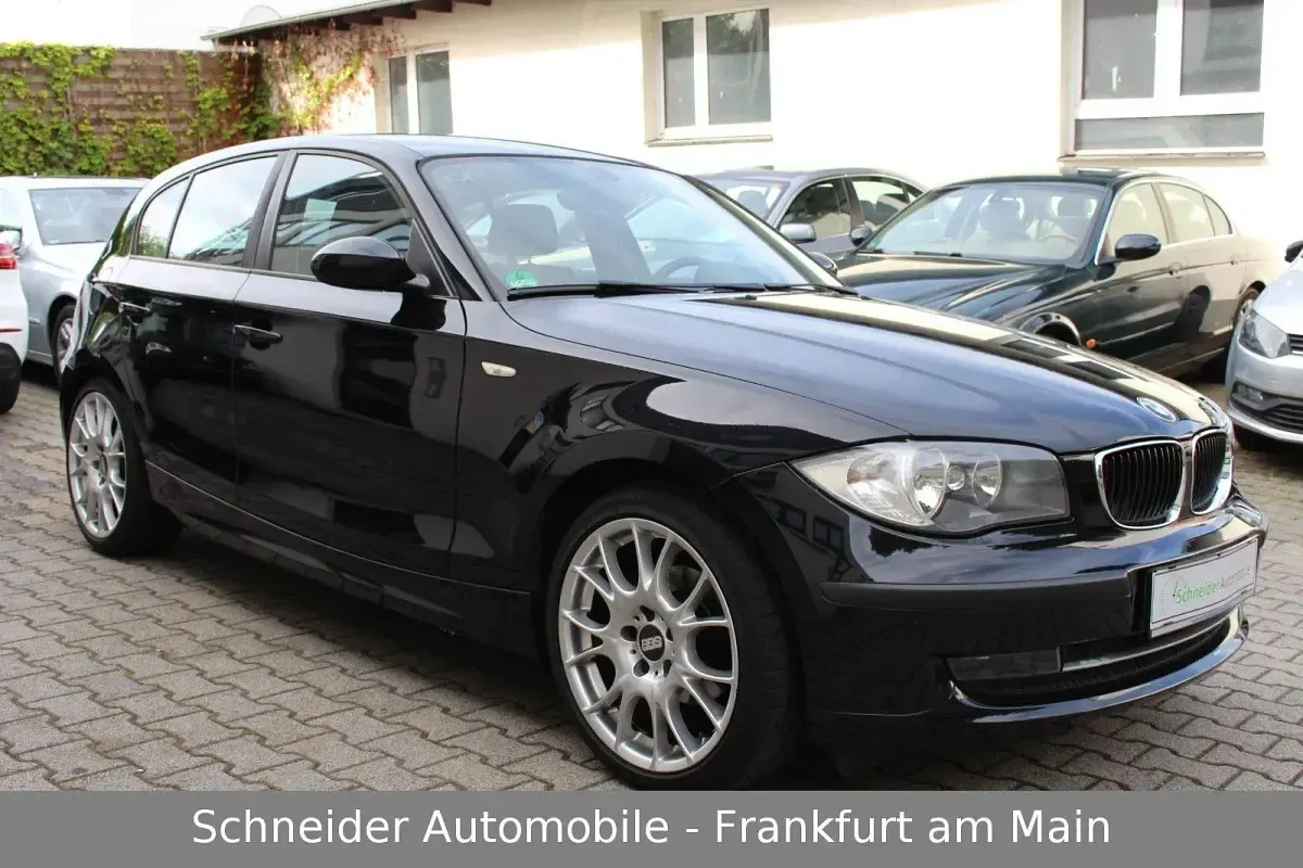 Gebraucht BMW 116 Advantage 122 PS (89 kW) 2009 Schwarz Kleinwagen
