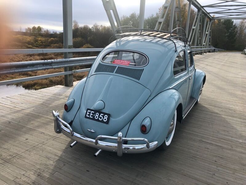 Blau Gebraucht 1957 VW Käfer Limousine | 20.000 € - Bild 1/4
