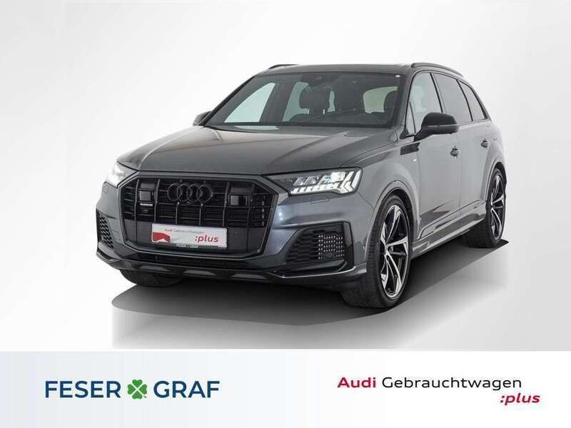Daytonagrau perleffekt Gebraucht 2021 Audi Q7 Ambiente SUV | 58.589 € (Etwas zu teuer) - Bild 1/4