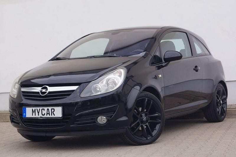 Gebraucht Opel Corsa Edition 80 PS (58 kW) 2009 Schwarz Kleinwagen
