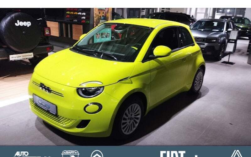 Gelb Neu 2024 Fiat 500e La Prima Limousine | 30.490 € (Etwas zu teuer) - Bild 1/4