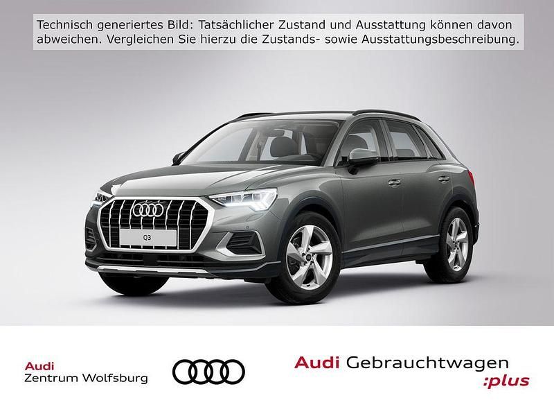 Chronosgrau metallic (metallic) Gebraucht 2024 Audi Q3 Advanced SUV | 33.390 € (Superpreis) - Bild 1/4