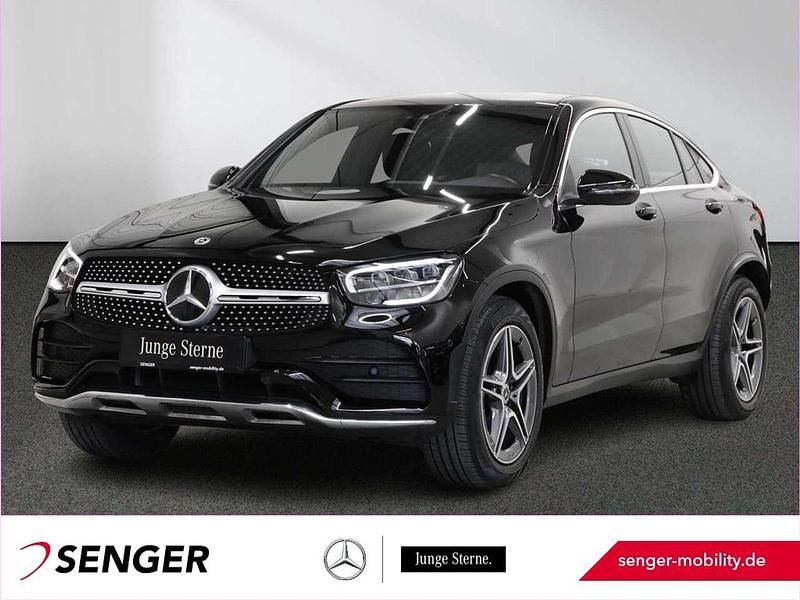 Schwarz Gebraucht 2021 Mercedes GLC220 AMG Coupé | 43.870 € (Fairer Preis) - Bild 1/3