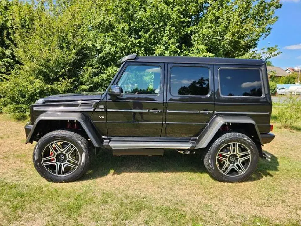 Gebraucht Mercedes G500 421 PS (309 kW) 2016 Designomokkaschwarz metallic (metallic) SUV