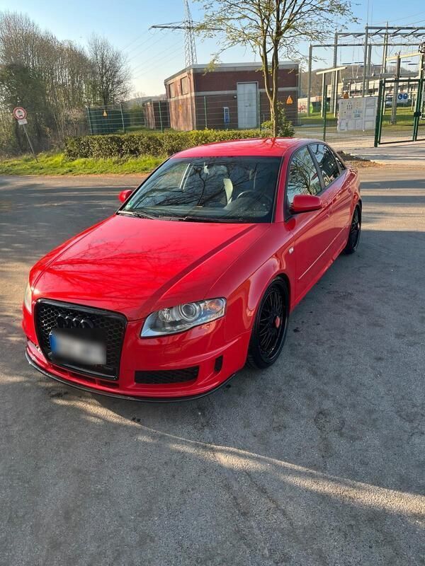 Rot Gebraucht 2005 Audi A4 S-Line Limousine | 6.799 € (Teuer) - Bild 1/4