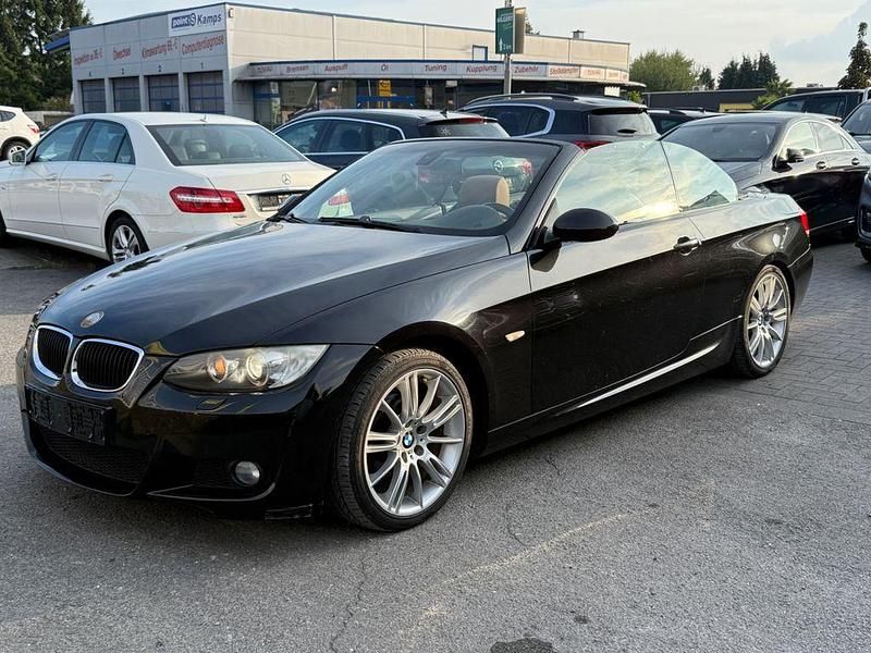 Schwarz Gebraucht 2008 BMW 320 Cabriolet Comfort Edition Cabrio | 6.500 € - Bild 1/4