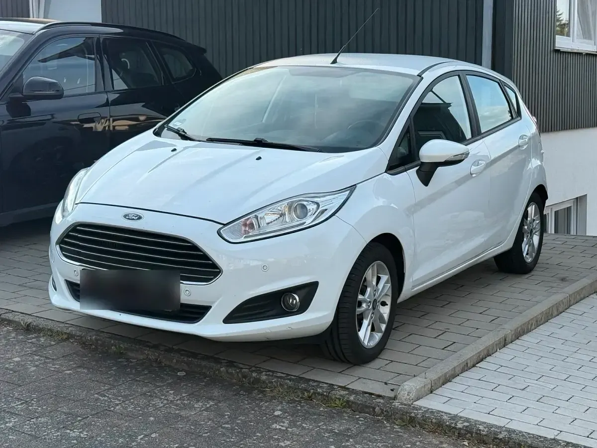 Usata Ford Fiesta 101 CV (74 kW) 2015 Bianco Utilitaria