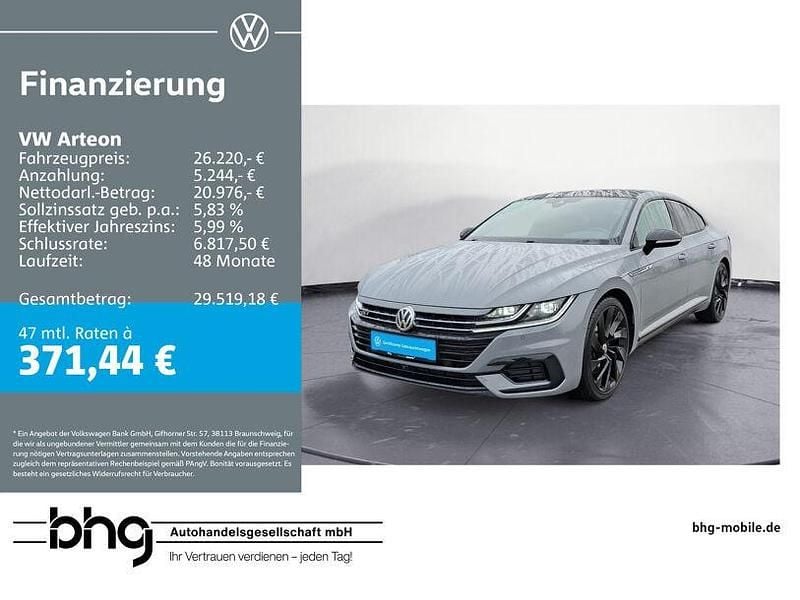 Gebraucht VW Arteon R-line 239 PS (175 kW) 2020 Grau Coupé