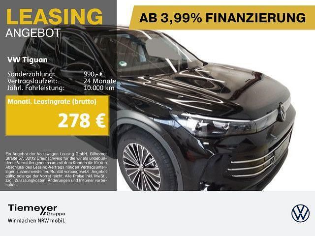 Schwarz Gebraucht 2025 VW Tiguan Elegance SUV | 39.440 € (Fairer Preis) - Bild 1/4