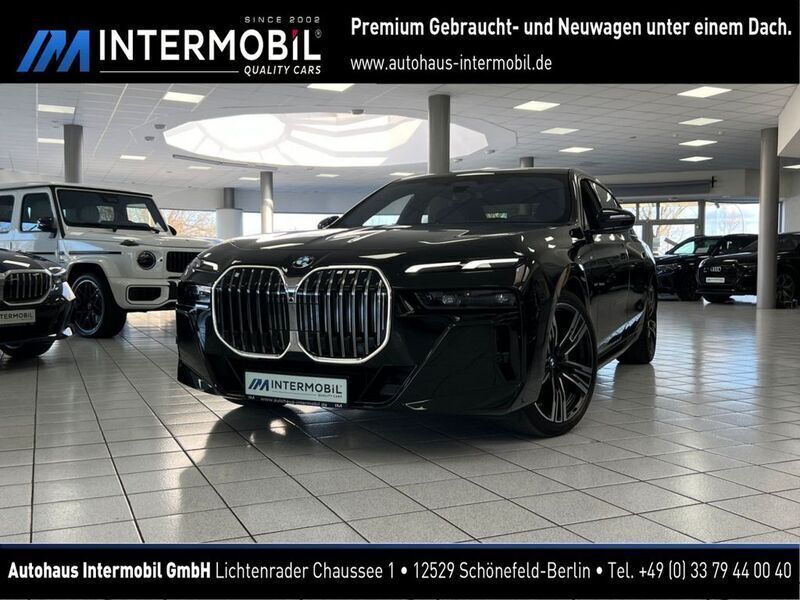 Black sapphire Gebraucht 2024 BMW 740 M Sport Limousine | 95.990 € (Guter Preis) - Bild 1/4