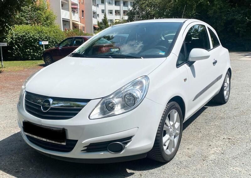 Weiß Gebraucht 2009 Opel Corsa Kleinwagen | 1.200 € (Guter Preis) - Bild 1/4