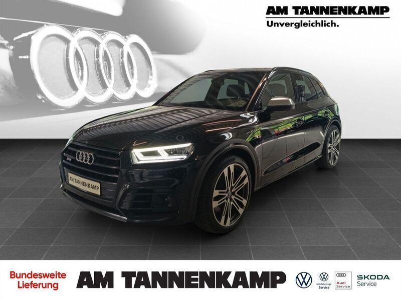 Pantherschwarz kristalleffekt Gebraucht 2020 Audi SQ5 Sport SUV | 48.980 € (Teuer) - Bild 1/4