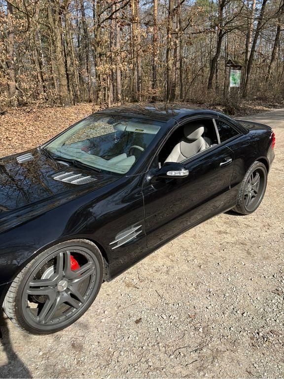 Gebraucht Mercedes SL500 306 PS (225 kW) 2003 Schwarz Cabrio