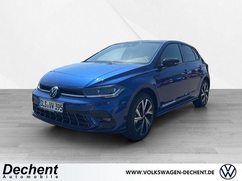 Blau Gebraucht 2025 VW Polo R-line Limousine | 31.990 € - Bild 1/4