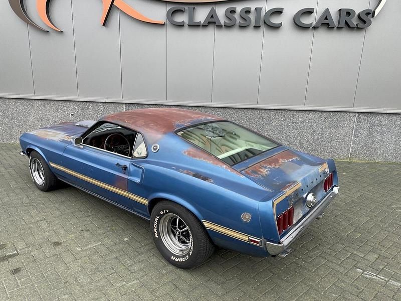 Gebraucht Ford Mustang Mach 1 325 PS (239 kW) 1969 Blau Coupé