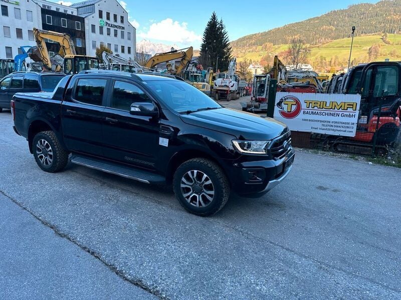 Schwarz Gebraucht 2021 Ford Ranger Wildtrack Abholung | 22.900 € - Bild 1/4