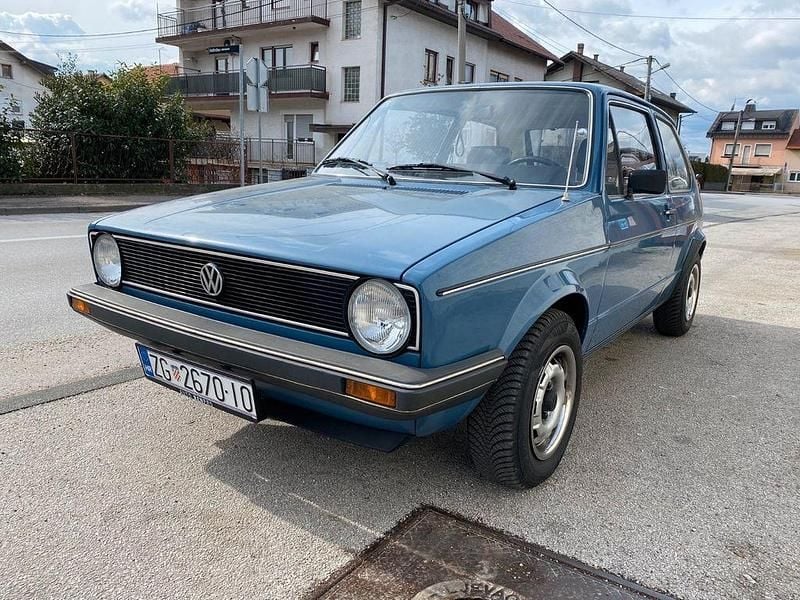 Gebraucht VW Golf I 69 PS (50 kW) 1981 Blau Kleinwagen