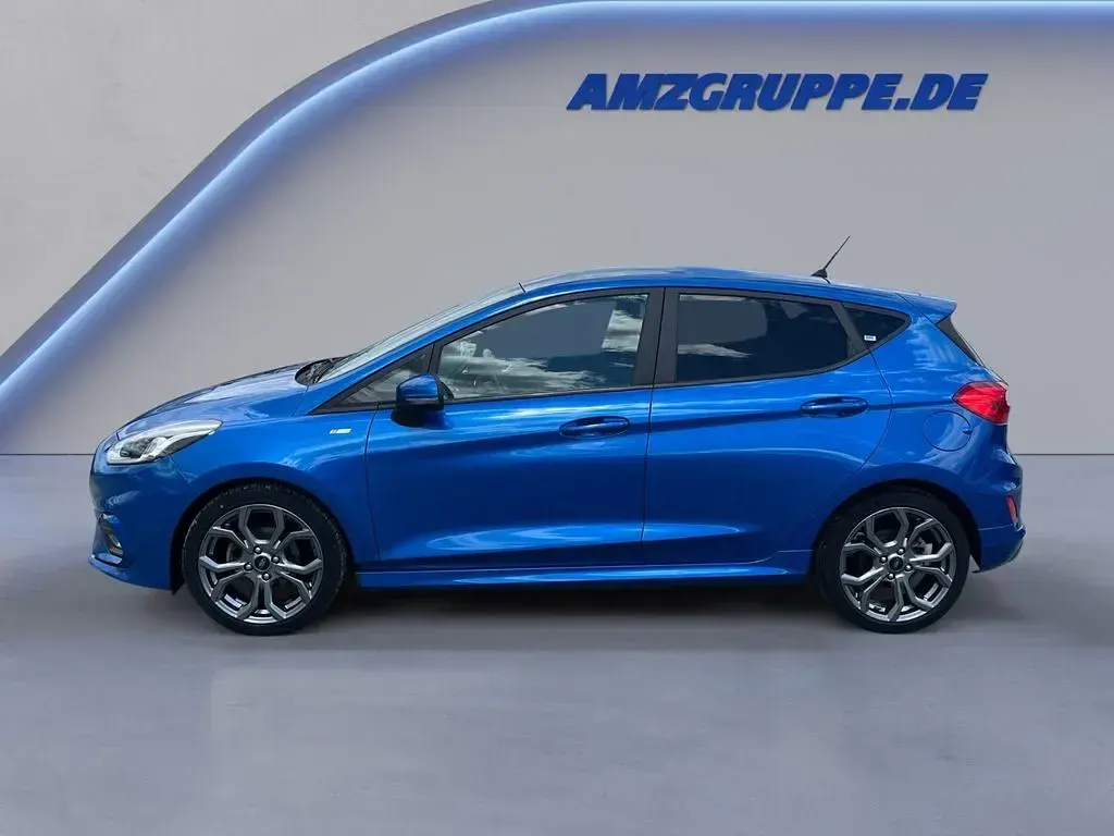 Gebraucht Ford Fiesta ST-Line 101 PS (74 kW) 2019 Dynamic blau met Kleinwagen
