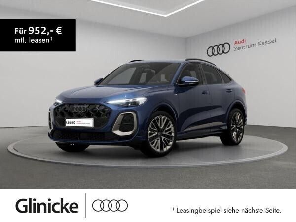 Blau (navarrablau metallic) Neu 2025 Audi Q5 Sportback S-Line SUV | 73.591 € (Teuer) - Bild 1/3
