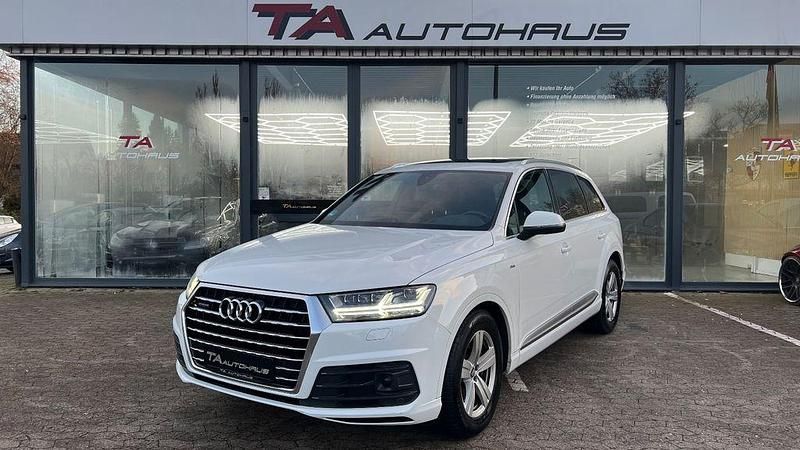Weiß Gebraucht 2016 Audi Q7 S-Line SUV | 28.990 € (Fairer Preis) - Bild 1/4