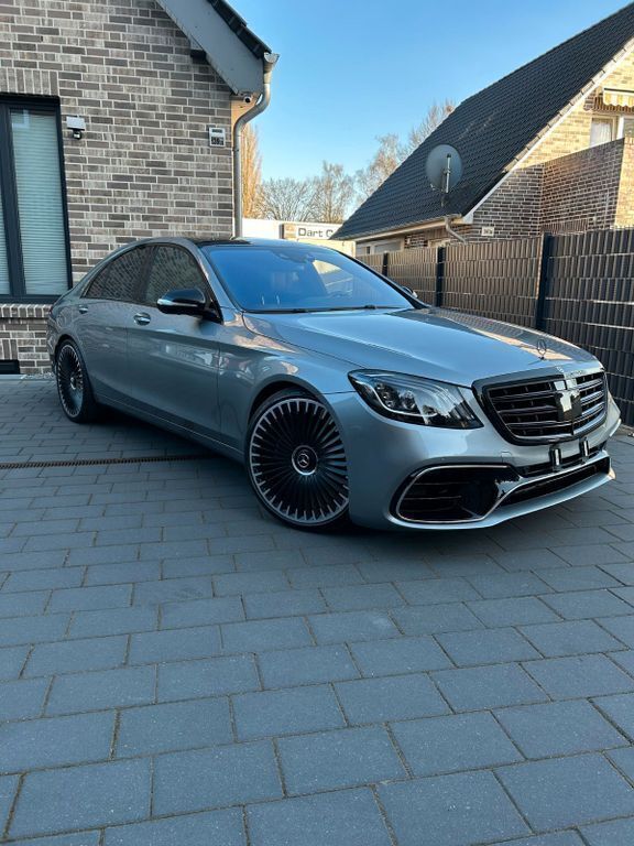 Grau Gebraucht 2014 Mercedes S500 Limousine | 44.800 € (Guter Preis) - Bild 1/4