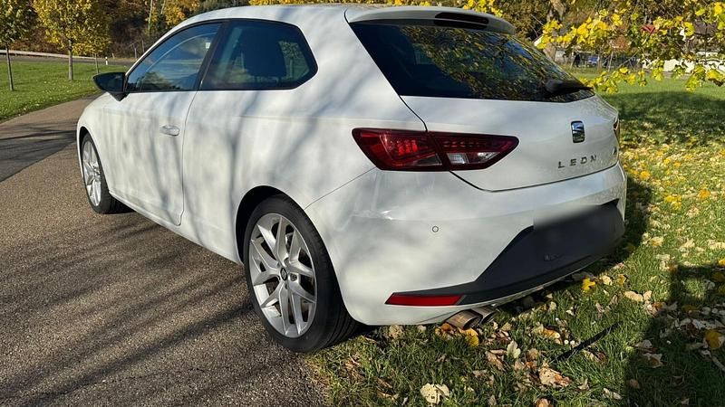 Gebraucht Seat Leon SC FR 125 PS (91 kW) 2017 Weiß Kleinwagen