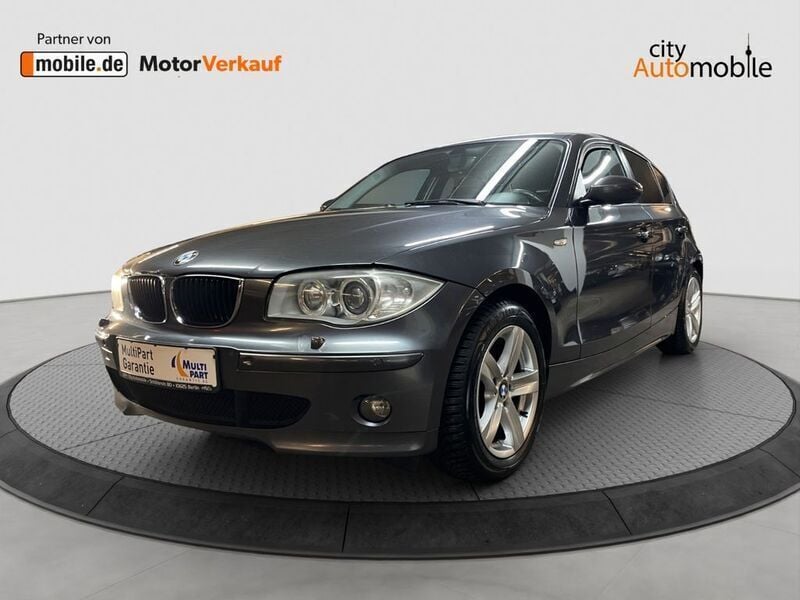 Sparkling graphite (metallic) Gebraucht 2006 BMW 120 Sport Line Kleinwagen | 2.700 € (Guter Preis) - Bild 1/4