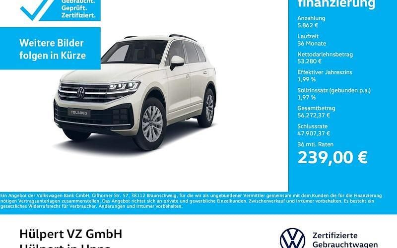 Beige Gebraucht 2024 VW Touareg Elegance SUV | 59.142 € (Guter Preis) - Bild 1/4