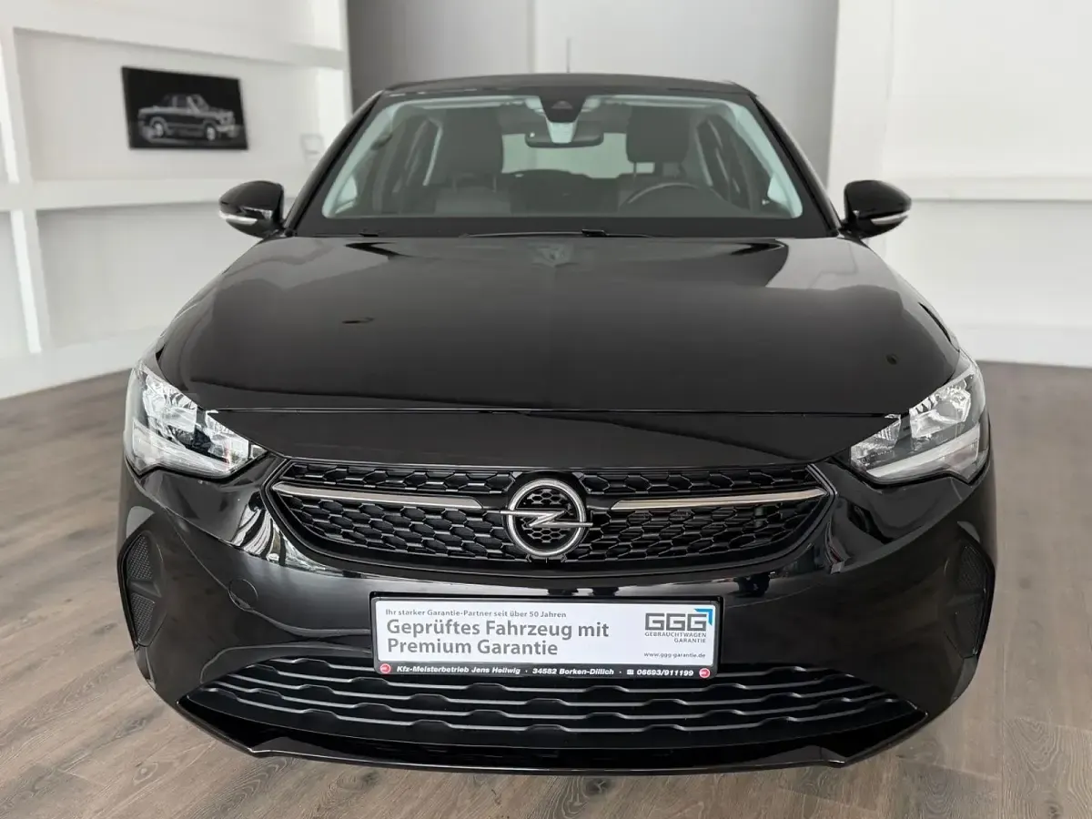 Gebraucht Opel Corsa Edition 75 PS (55 kW) 2020 Schwarz Kleinwagen