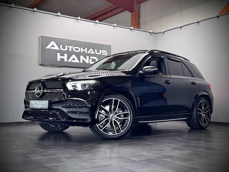 Schwarz Gebraucht 2022 Mercedes GLE350e AMG line SUV | 59.990 € (Fairer Preis) - Bild 1/4