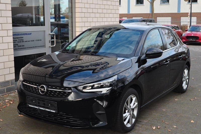 Schwarz Gebraucht 2021 Opel Corsa Elegance Kleinwagen | 12.980 € (Fairer Preis) - Bild 1/4