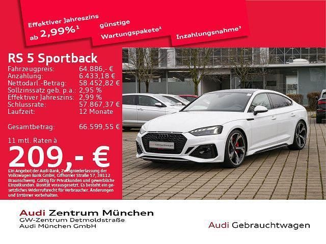 Individuallackierungen audi exclusive Gebraucht 2022 Audi RS5 Sportback Ambiente Limousine | 64.886 € (Fairer Preis) - Bild 1/1