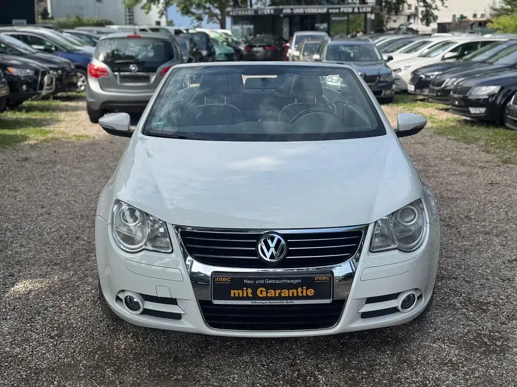 Gebraucht VW Eos 200 PS (147 kW) 2009 Weiß Cabrio