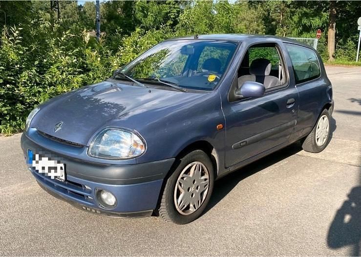 Blau Gebraucht 1999 Renault Clio II Kleinwagen | 1.399 € (Guter Preis) - Bild 1/4