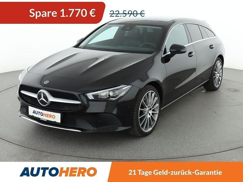 Schwarz Gebraucht 2019 Mercedes CLA180 Shooting Brake Progressive Kombi | 20.460 € (Fairer Preis) - Bild 1/3
