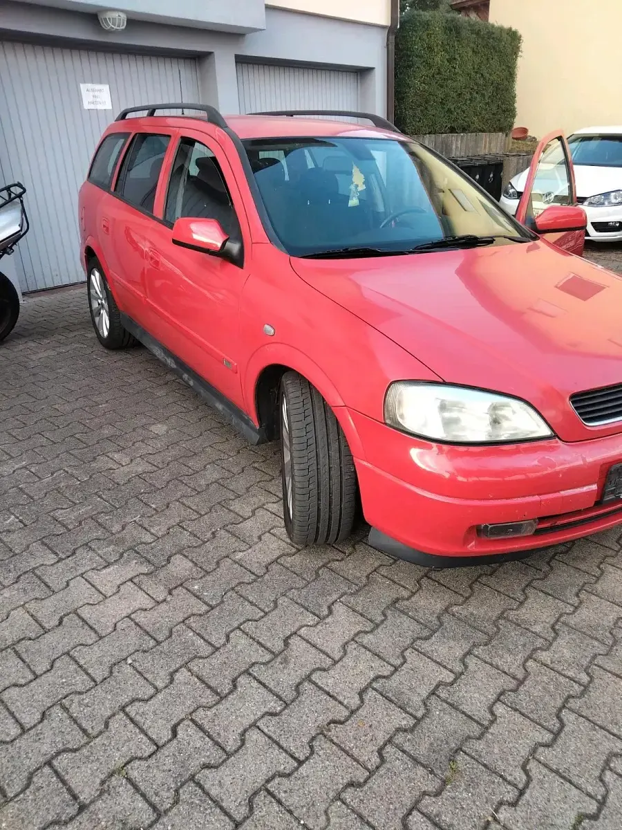 Gebraucht Opel Astra 75 PS (55 kW) 2004 Rot Kombi