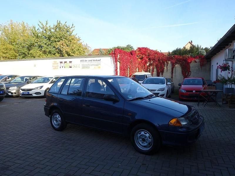Blau Gebraucht 2003 Suzuki Swift GLX Limousine | 1.500 € - Bild 1/4