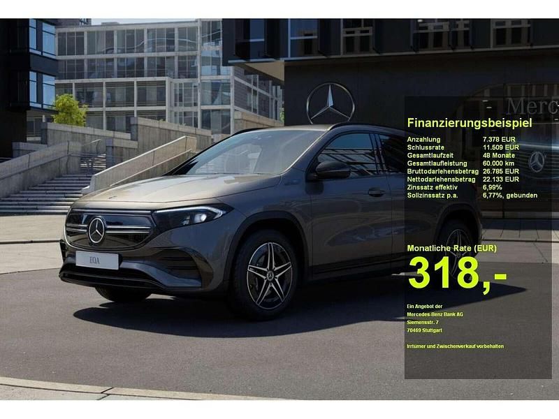 Grau Gebraucht 2021 Mercedes EQA250 AMG SUV | 29.511 € (Fairer Preis) - Bild 1/3