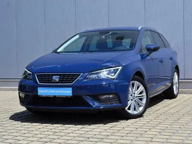 Gebraucht Seat Leon ST XCELLENCE 150 PS (110 kW) 2018 Blau (mediterraneoblau) Kombi