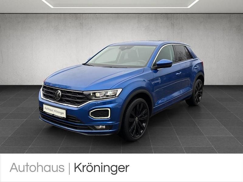 Gebraucht VW T-Roc Active 150 PS (110 kW) 2021 Blau SUV