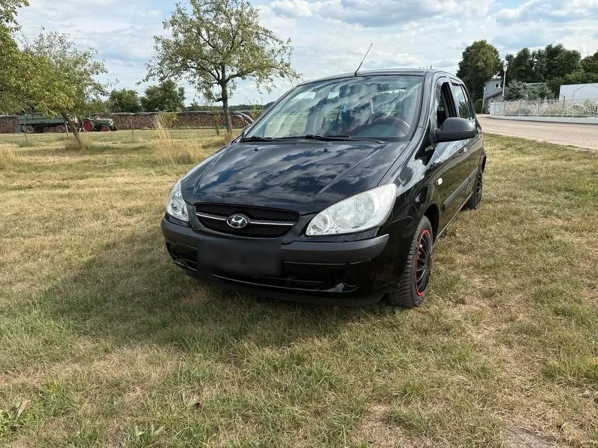 Gebraucht Hyundai Getz 67 PS (49 kW) 2008 Schwarz Kleinwagen