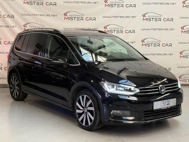 Gebraucht VW Touran Highline 190 PS (139 kW) 2018 Schwarz Van / Kleinbus