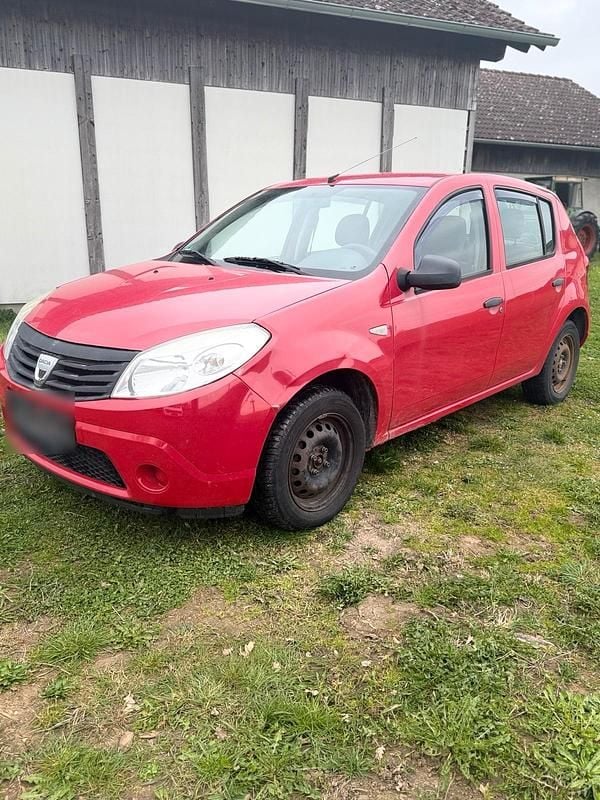 Gebraucht Dacia Sandero 75 PS (55 kW) 2009 Rot Kleinwagen