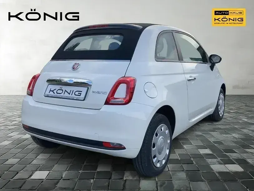 Gebraucht Fiat 500C 69 PS (50 kW) 2023 Weiß Cabrio