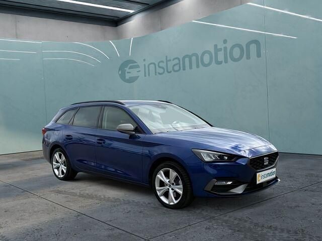 Gebraucht Seat Leon FR 204 PS (150 kW) 2021 Blau Van / Kleinbus