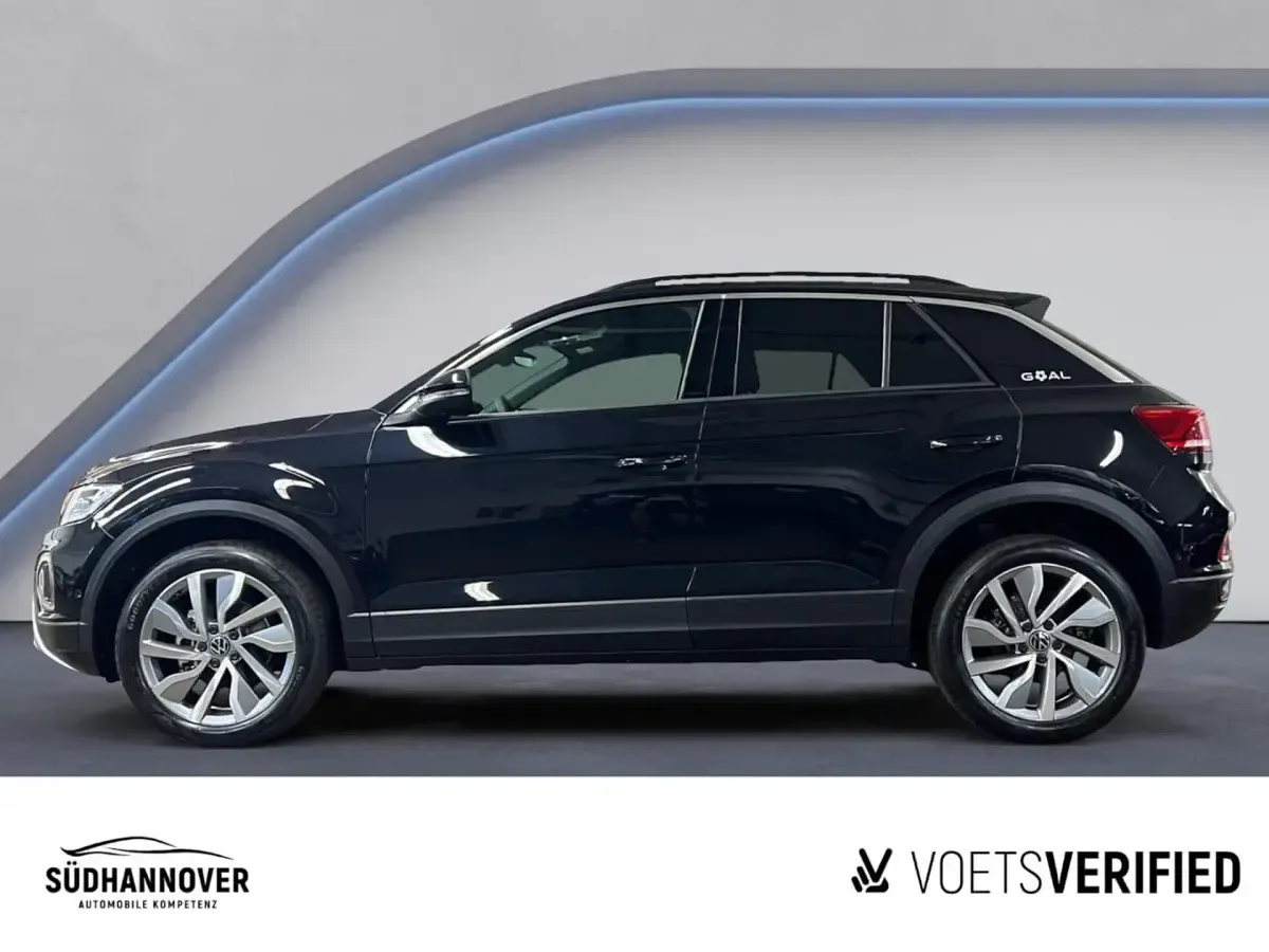 Gebraucht VW T-Roc Goal 150 PS (110 kW) 2025 Schwarz SUV
