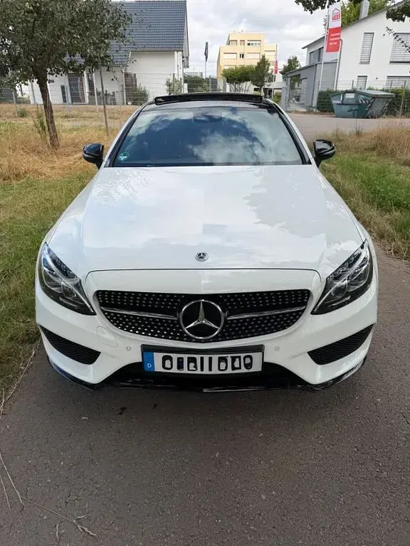 Gebraucht Mercedes C400 AMG line 333 PS (244 kW) 2017 Weiß