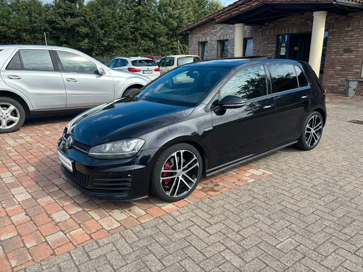Gebraucht VW Golf VII GTD 184 PS (135 kW) 2015 Schwarz Limousine