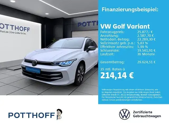 Gebraucht VW Golf VIII Goal 116 PS (85 kW) 2025 Kombi