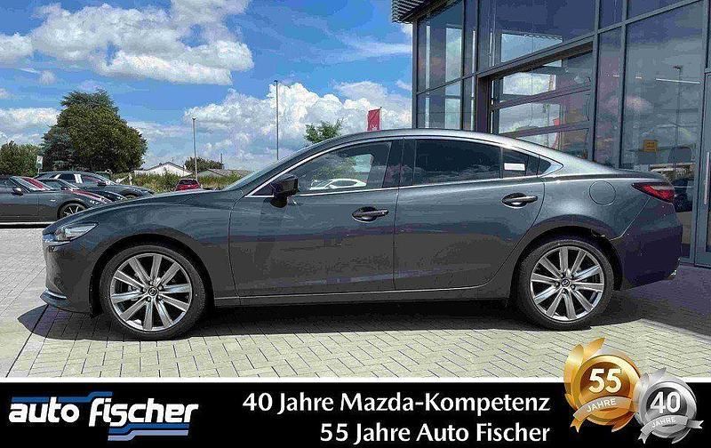 Machine gray Gebraucht 2023 Mazda 6 Takumi-Line Limousine | 35.990 € (Teuer) - Bild 1/4